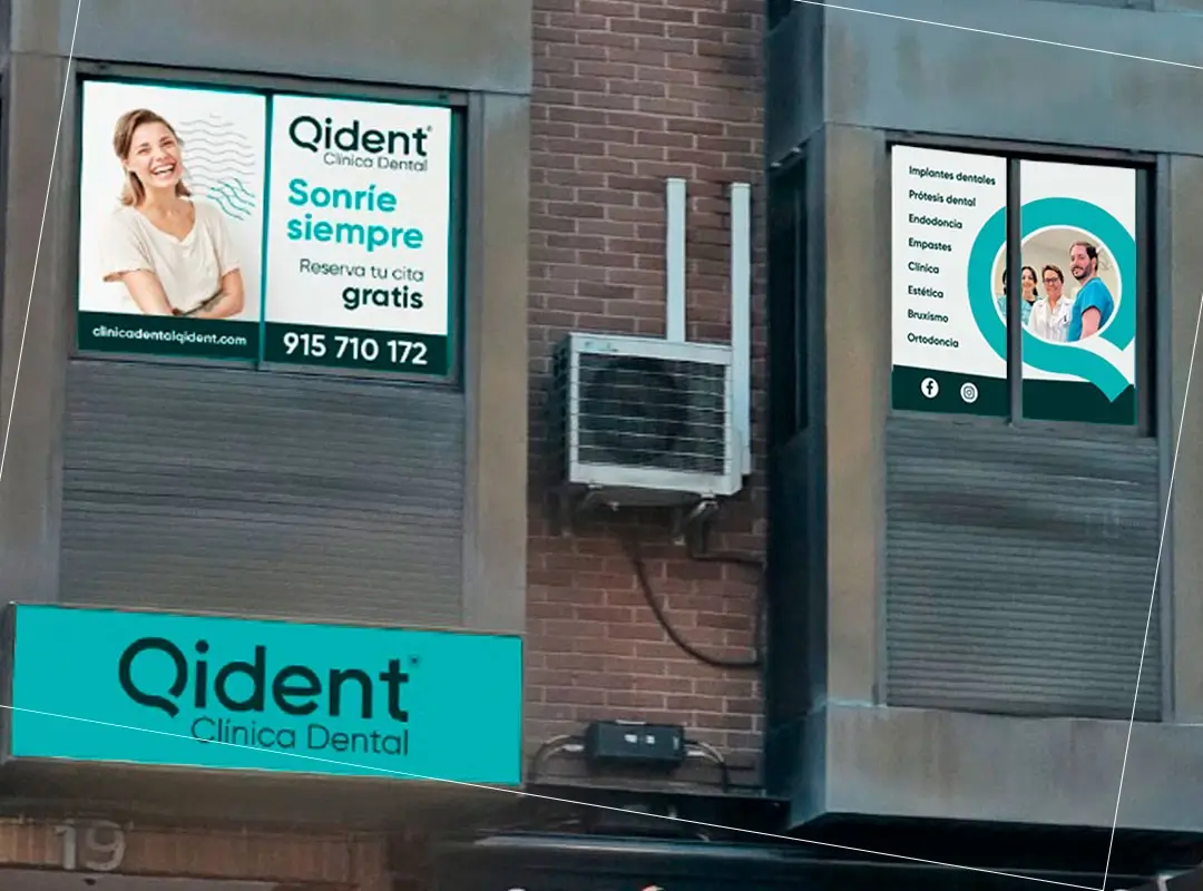 Dónde esta clínica dental Qident